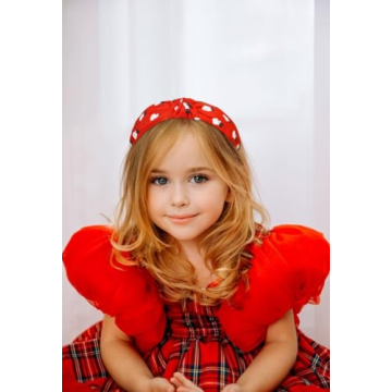 Stylish Christmas Headbands for Women Girls Knotted Holiday Hair Accessories