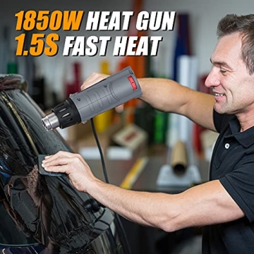 DIAFIELD 1850W Heat Gun with Adjustable Temperature & Durability