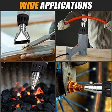 DIAFIELD 1850W Heat Gun with Adjustable Temperature & Durability