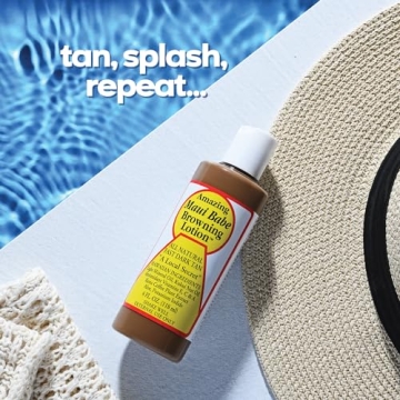 Maui Babe Browning Lotion for Natural Hawaiian Tan - 4 Oz