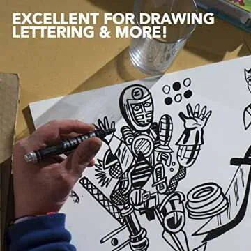 Krink K-70 Black Permanent Marker for Artists