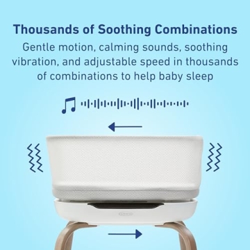 Graco SmartSense Soothing Bassinet with Cry Detection
