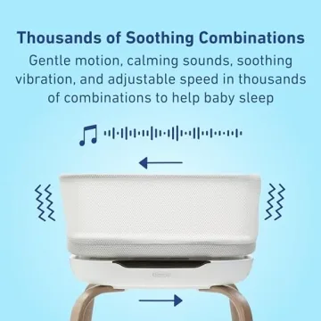 Graco SmartSense Soothing Bassinet with Cry Detection