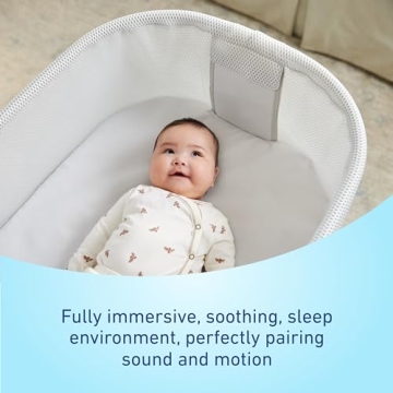 Graco SmartSense Soothing Bassinet with Cry Detection