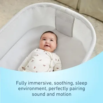 Graco SmartSense Soothing Bassinet with Cry Detection