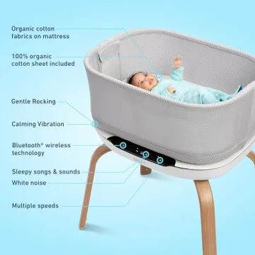 Graco SmartSense Soothing Bassinet with Cry Detection