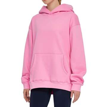 THE GYM PEOPLE Women's Oversized Hoodie Loose fit Soft Fleece Pullover Hooded Sweatshirt With Pocket...