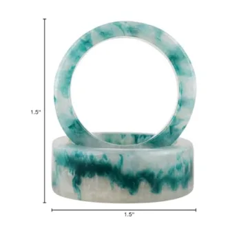 Elegant Napkin Rings Set of 12 for All Occasions - Pastel Decor