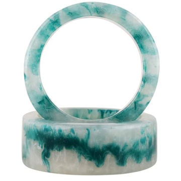 Elegant Napkin Rings Set of 12 for All Occasions - Pastel Decor