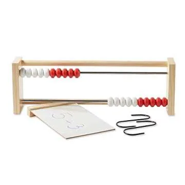 hand2mind Demonstration 20 Bead Rekenrek Classroom Set, Abacus for Kids Math, Math Manipulatives Kindergarten, Counting Rack for Kids, Counters for Kids Math, Kids Educational Toys (Set of 26)