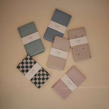 Mushie Baby Splat Mat | Water Resistant 42.5x42.5 Inch