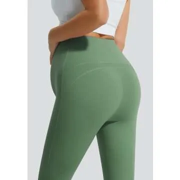 JOYSPELS Maternity Leggings with Pockets for Comfort