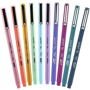 Explore Marvy Uchida Le Flex 10 Piece Pastel Pens for Creativity