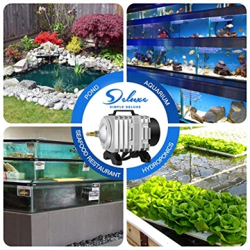 Simple Deluxe LGPUMPAIR38 Air Pump for Aquarium and Hydroponics