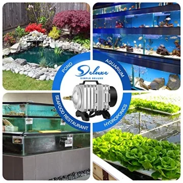 Simple Deluxe LGPUMPAIR38 Air Pump for Aquarium and Hydroponics