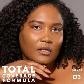 Total Coverage Cream Foundation - Shade D3, Buildable