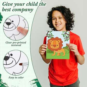 Sherr 24 Pre Printed Canvas Kit for Fun Painting Sessions