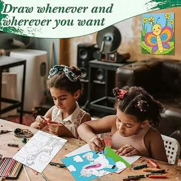 Sherr 24 Pre Printed Canvas Kit for Fun Painting Sessions