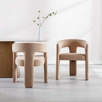 Modern Velvet Dining Chair Set - Stylish Comfort for Every Home