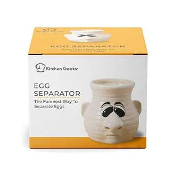 Egg Separator Funny Kitchen Gadget - Fun Snot Nose Egg Separator Tool Useful For Cooking And Baking ...