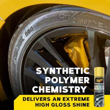Meguiar's Ultimate Insane Shine Tire Coating for a Lasting Gloss