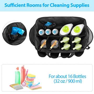 HODRANT Extra-Large Cleaning Caddy: Your Ultimate Organizing Solution