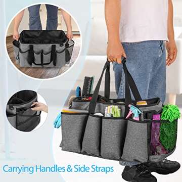 HODRANT Extra-Large Cleaning Caddy for All Your Essentials.