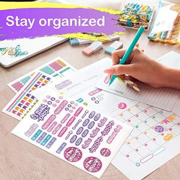Savvy Bee Planner Stickers - 2682 Unique Designs for Planning