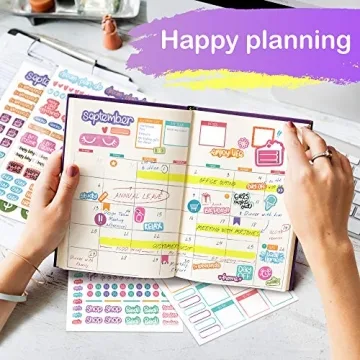 Savvy Bee Planner Stickers - 2682 Unique Designs for Planning
