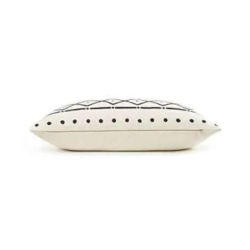 Hofdeco Lumbar Pillow Cover - African Mud Cloth Design