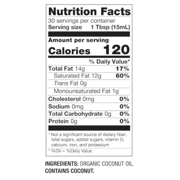 BetterBody Foods Organic Refined Coconut Oil for Cooking