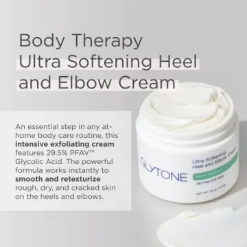 Glytone Ultra Softening Heel & Elbow Cream for Smooth Skin