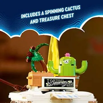 LEGO DREAMZzz Mrs. Castillo’s Turtle Van 71456, 2 in 1 Building Toy and Vehicle Playset with Party Mode or Flying Submarine Mode, Makes a Great Gift Idea for 7 Year Old Kids, Boys, and Girls