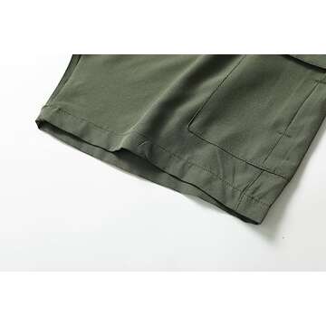 HONCAN Boys Outdoor Quick Dry Cargo Shorts for Adventures