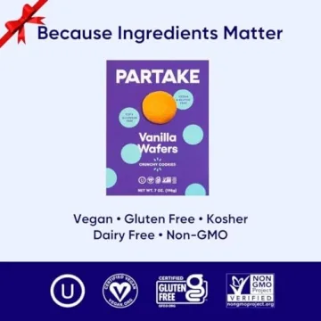 Partake Gluten Free Vanilla Wafers - Allergy-Friendly Treats