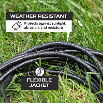 Iron Forge 10ft Outdoor Extension Cord with 3 Outlets
