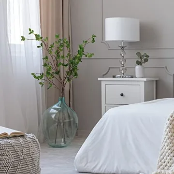 Realistic 43.3 Inch Faux Greenery Stems for Home