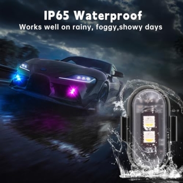 Wireless LED Strobe Lights – Remote Control & Waterproof