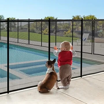 YITAHOME 4 x 72Ft Mesh Pool Safety Fence for Families