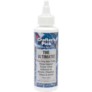 Crafter's Pick Ultimate Tacky Glue 4oz - Strong, Non-Toxic Adhesive for All Crafts