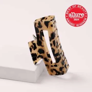 The Hair Edit Epic Clip – Jumbo Hair Claw Clip With A Tortoise Finish