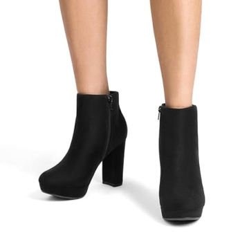 Stylish Black Mid-Top Sneakers for Women | Size 8.5