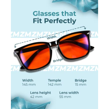 Sleep ZM Blue Light Blocking Glasses for Better Sleep Quality