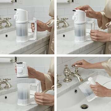 Conair Travel Steamer for Clothes - Mini Garment Steamer, Fabric Steamer in White by Travel Smart - Packable in Carry On Luggage - Dual Voltage