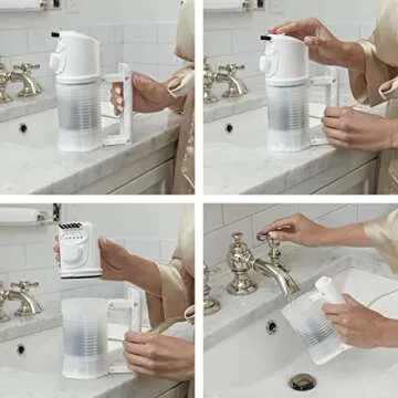 Conair Travel Steamer for Clothes - Mini Garment Steamer, Fabric Steamer in White by Travel Smart - Packable in Carry On Luggage - Dual Voltage