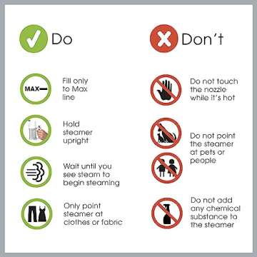 Conair Travel Steamer for Clothes - Mini Garment Steamer, Fabric Steamer in White by Travel Smart - Packable in Carry On Luggage - Dual Voltage