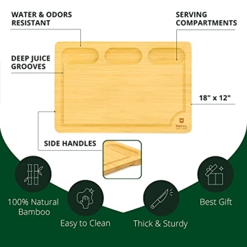 Royal Craft Wood Large Charcuterie Board Gift