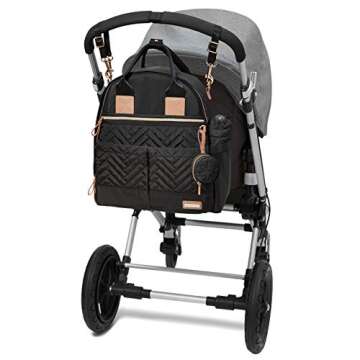 Skip Hop 6-in-1 Diaper Backpack for Stylish Parents