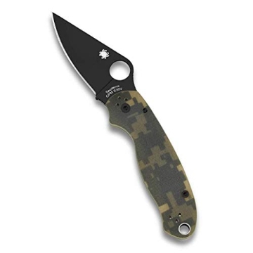 Spyderco Para 3 Camo Folding Utility Knife - Compact EDC With S45VN Blade