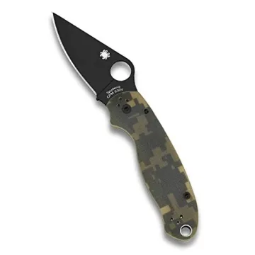 Spyderco Para 3 Camo Folding Utility Knife - Compact EDC With S45VN Blade
